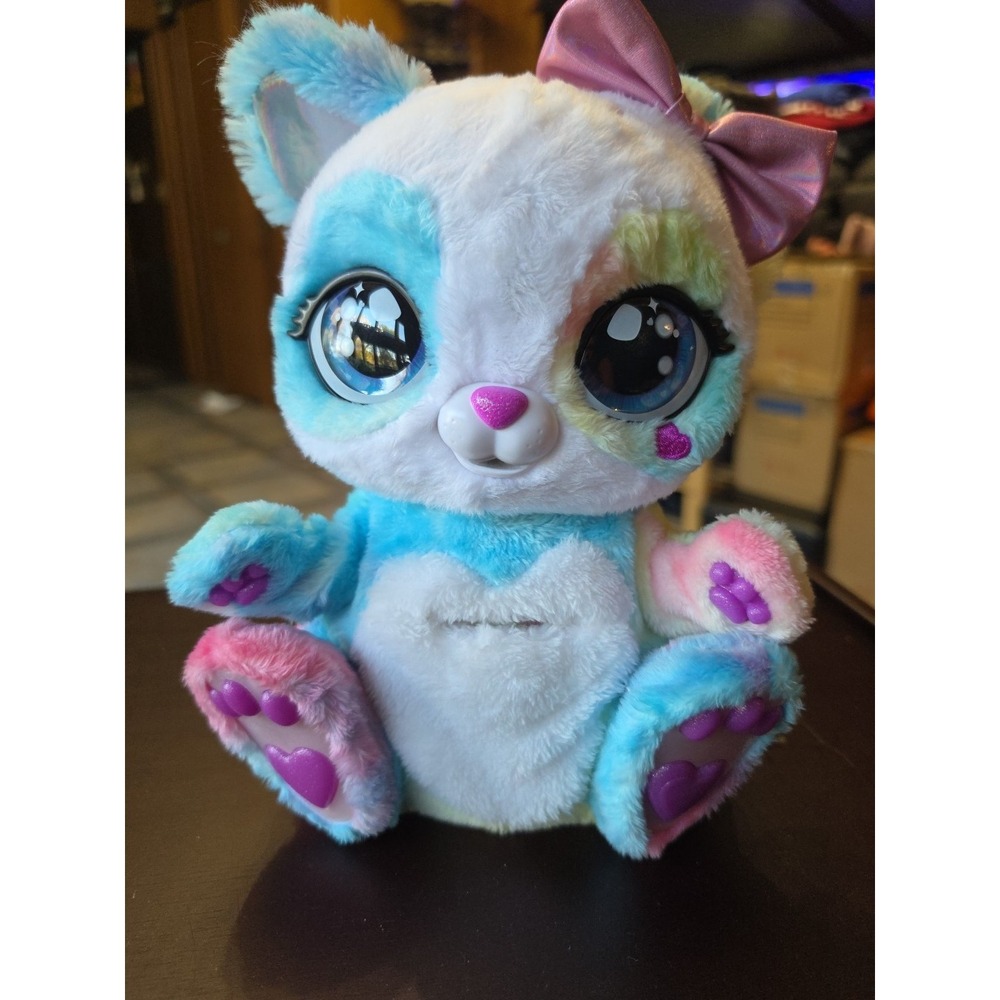 Peek-A-Roo, Interactive Rainbow Plush Toy & Baby with Bonus Bows Actions‎ Sounds